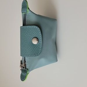 Longchamp coin purse lagoon